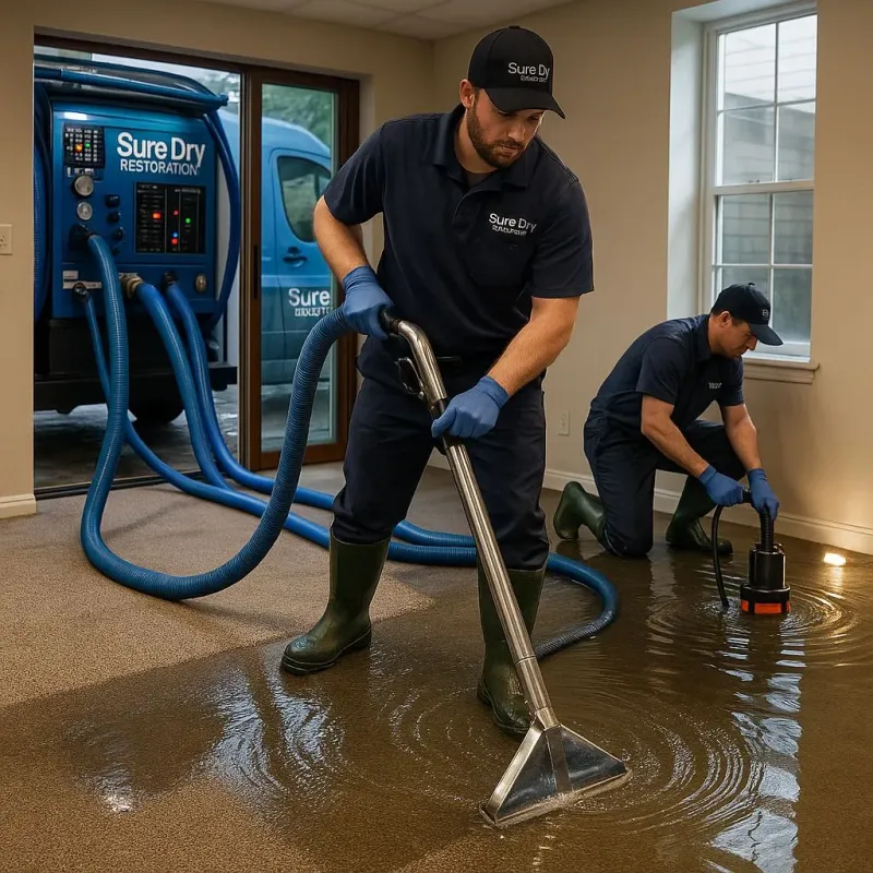 Water Extraction and Removal process in Russell County, KS